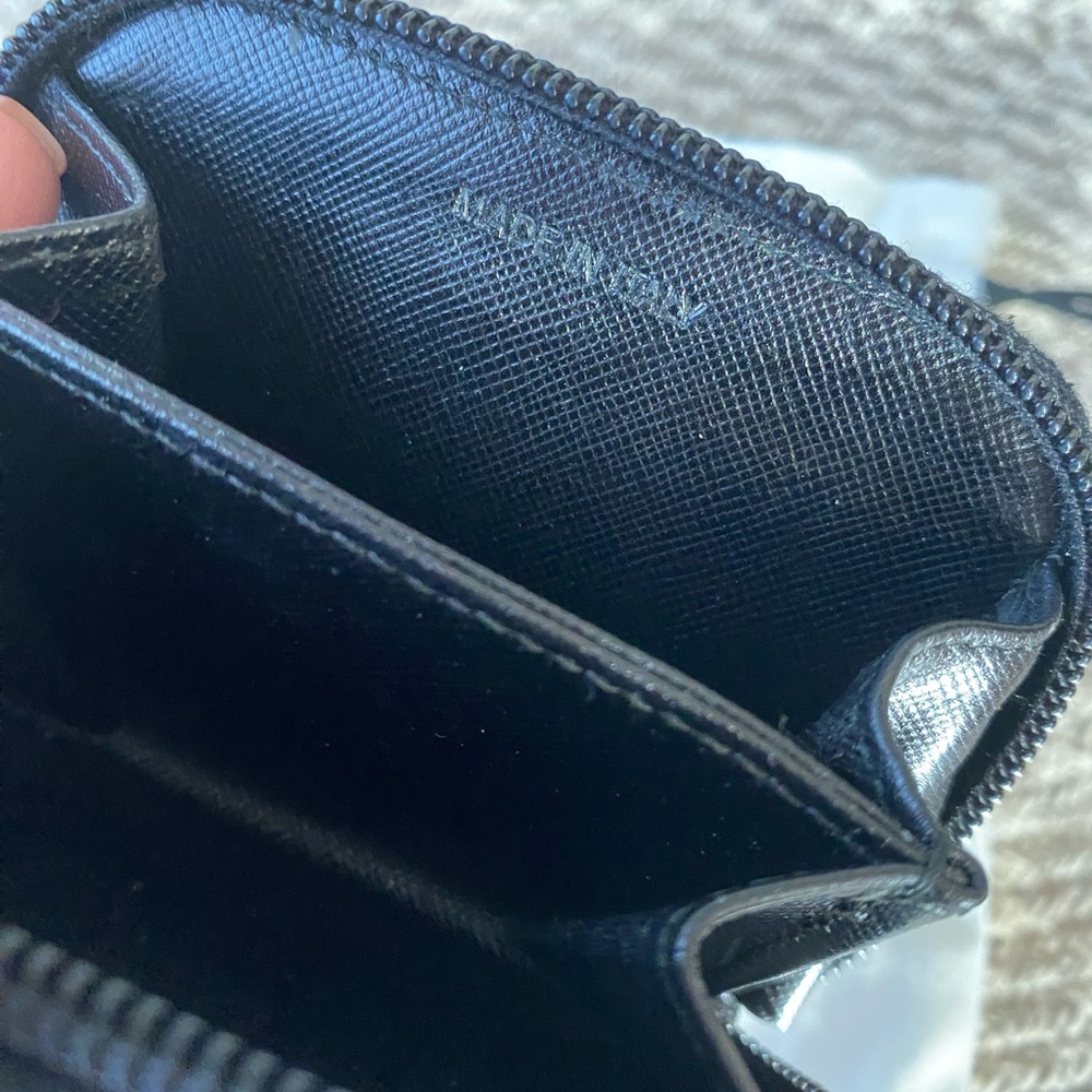 Prada Black Mini Wallet - Picture 7 of 11